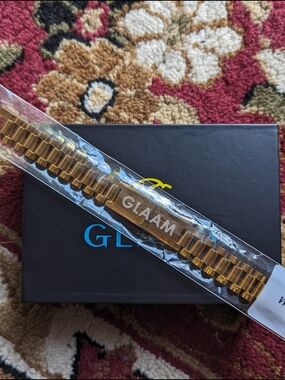 Gold, Silver, Rose Gold Link Bracelet Band